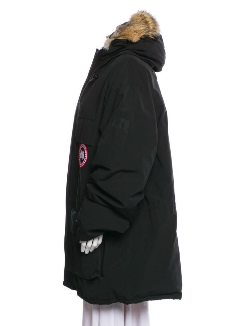Canada Goose Expedition Coat with Faux Fur-Trim Hood - Picture 2 of 3
